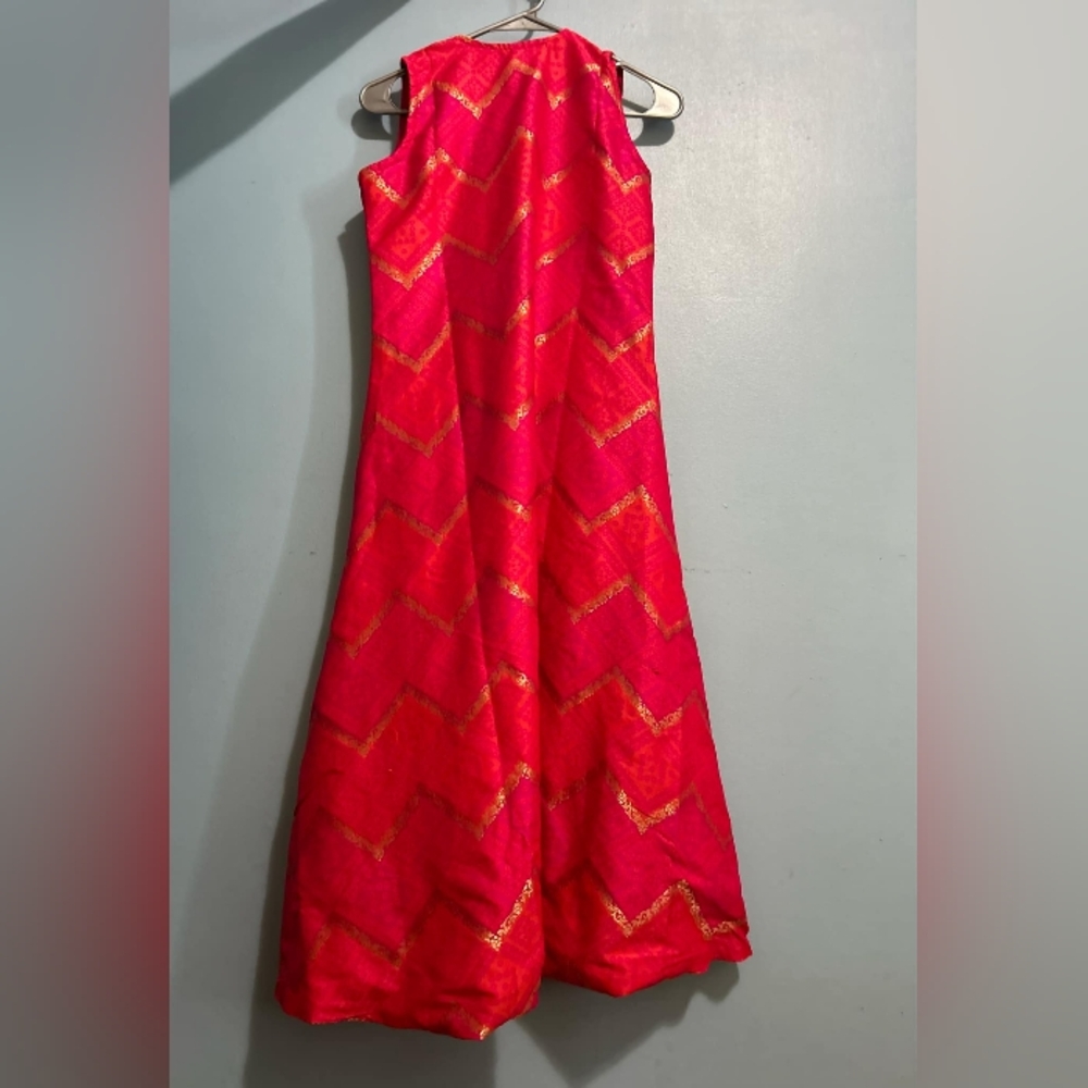 Long sleevless coloroful veste XS size made in inde - Picture 2 of 5